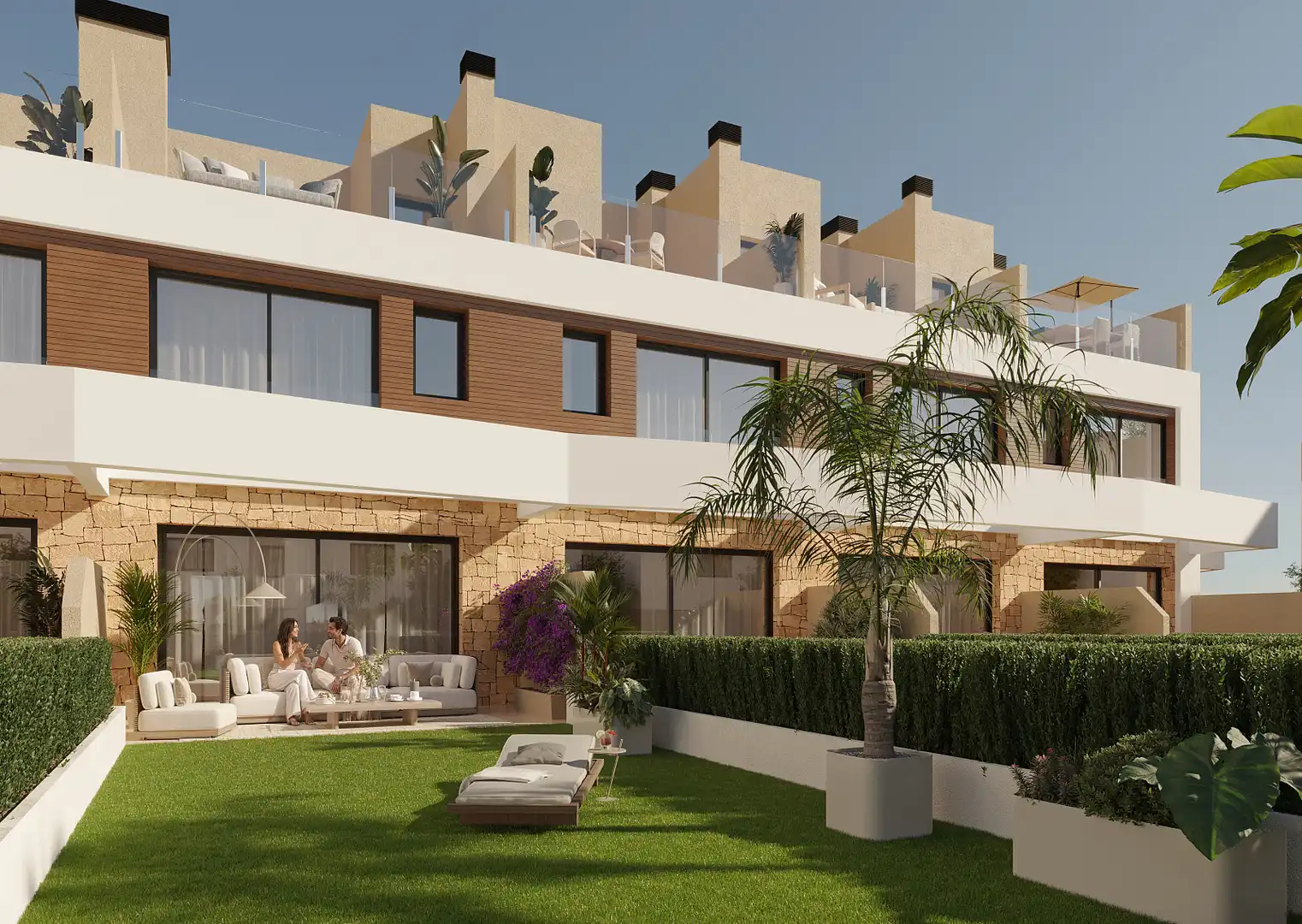 Exterior view of Houses for sale in Pueblo Español - Coveta Fumá