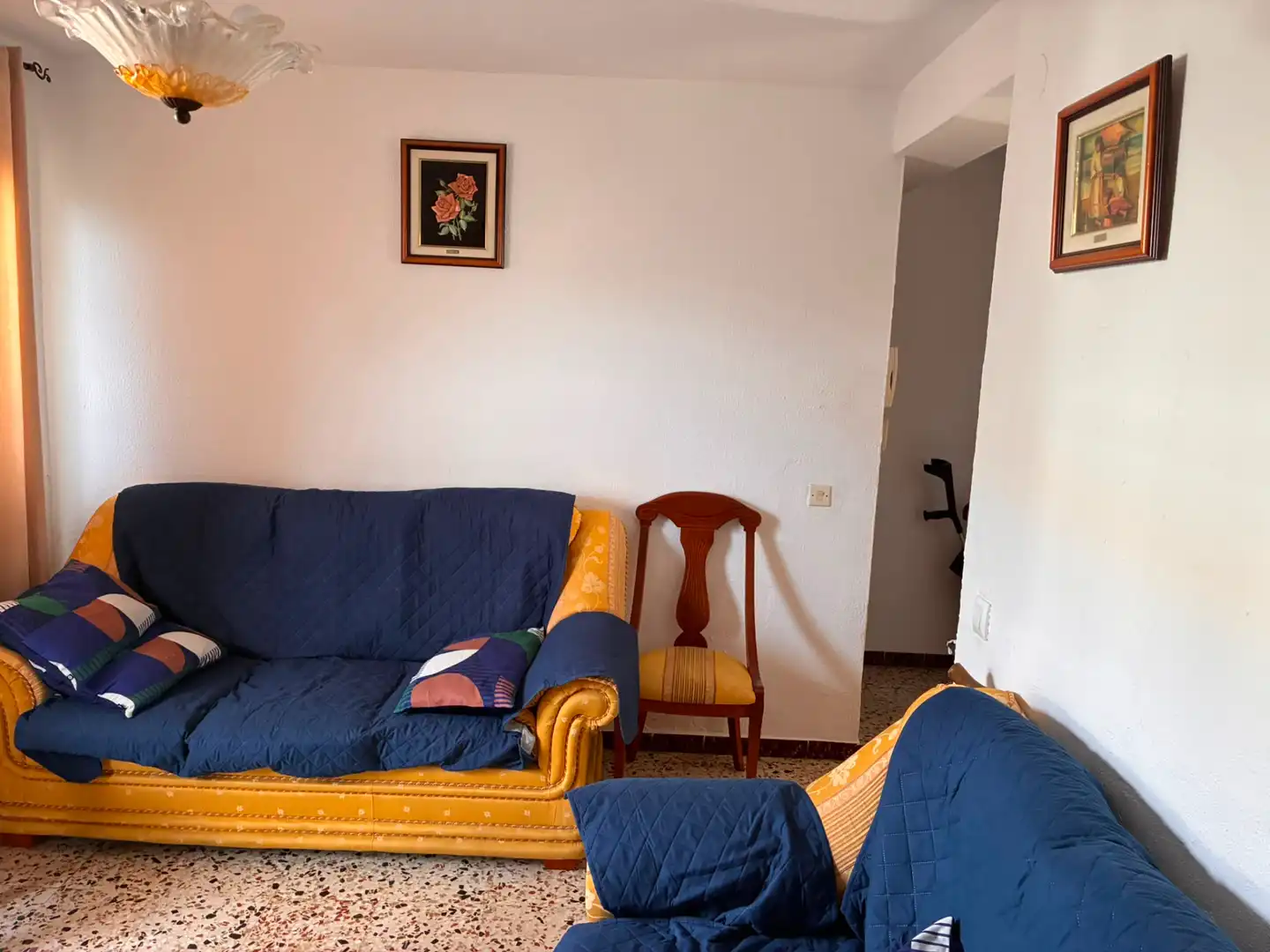 Sala d'estar de Pis en venda en Los Barrios
