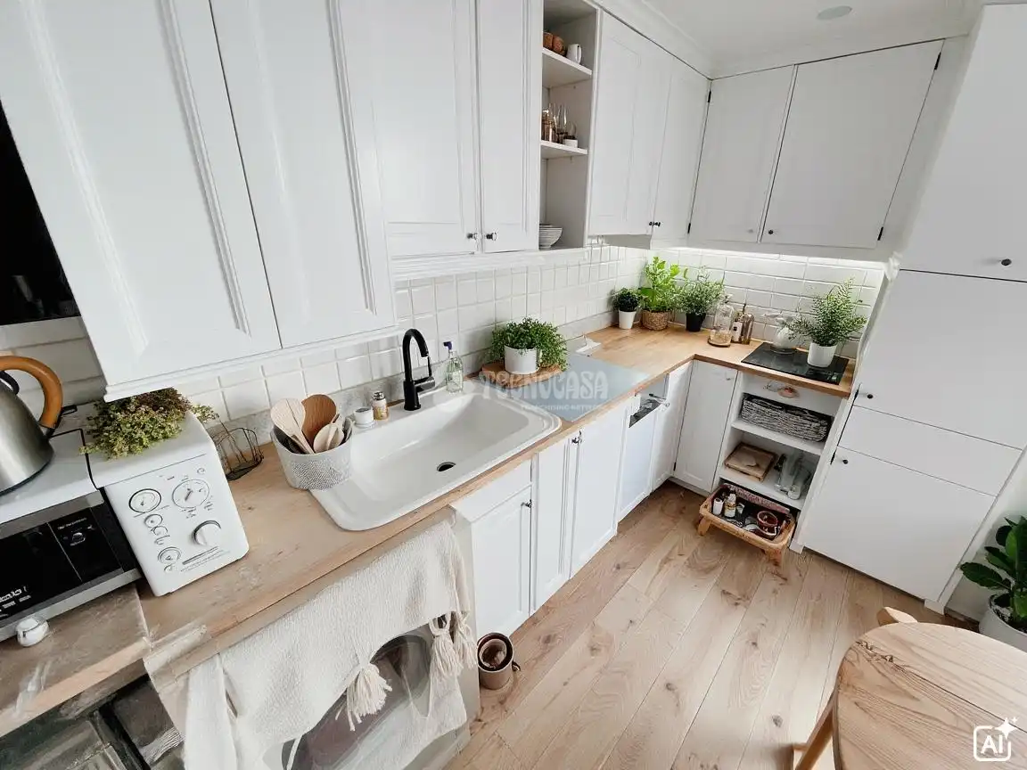 Küche von Wohnung zum Verkauf in Toledo mit Klimaanlage, Heizung und Terrasse