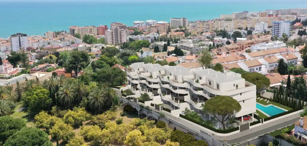 Vista exterior de Apartamento en venta en Torremolinos con Aire acondicionado, Terraza y Internet