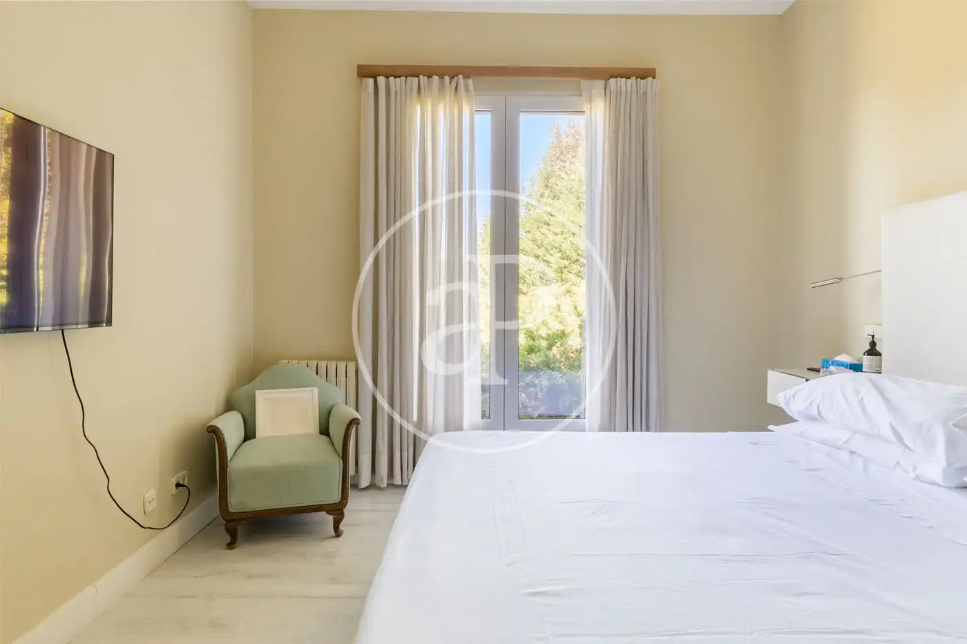 Habitación de Casa o chalet de alquiler en Pozuelo de Alarcón con Aire acondicionado, Calefacción y Jardín privado