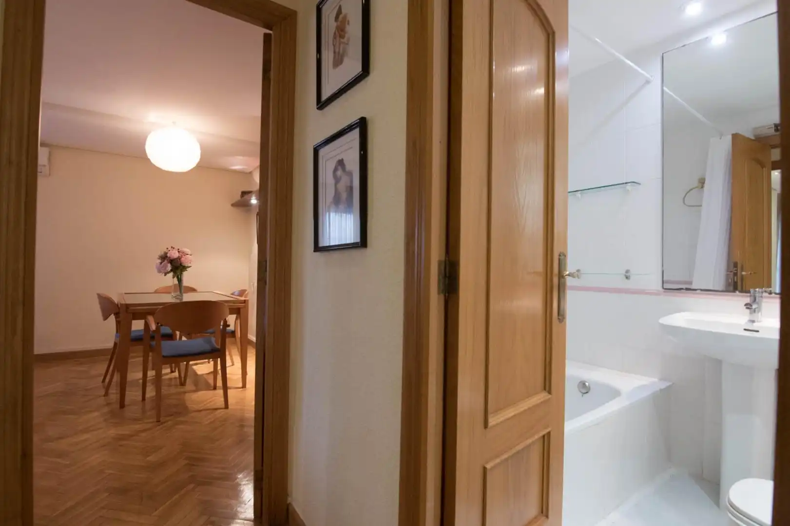 Wohnung zur Miete in Murcia mit Heizung, Parkett und Terrasse