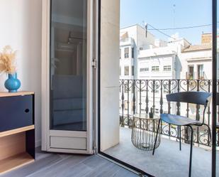 Balcony of Flat to rent in  Valencia Capital  with Air Conditioner, Terrace and Balcony