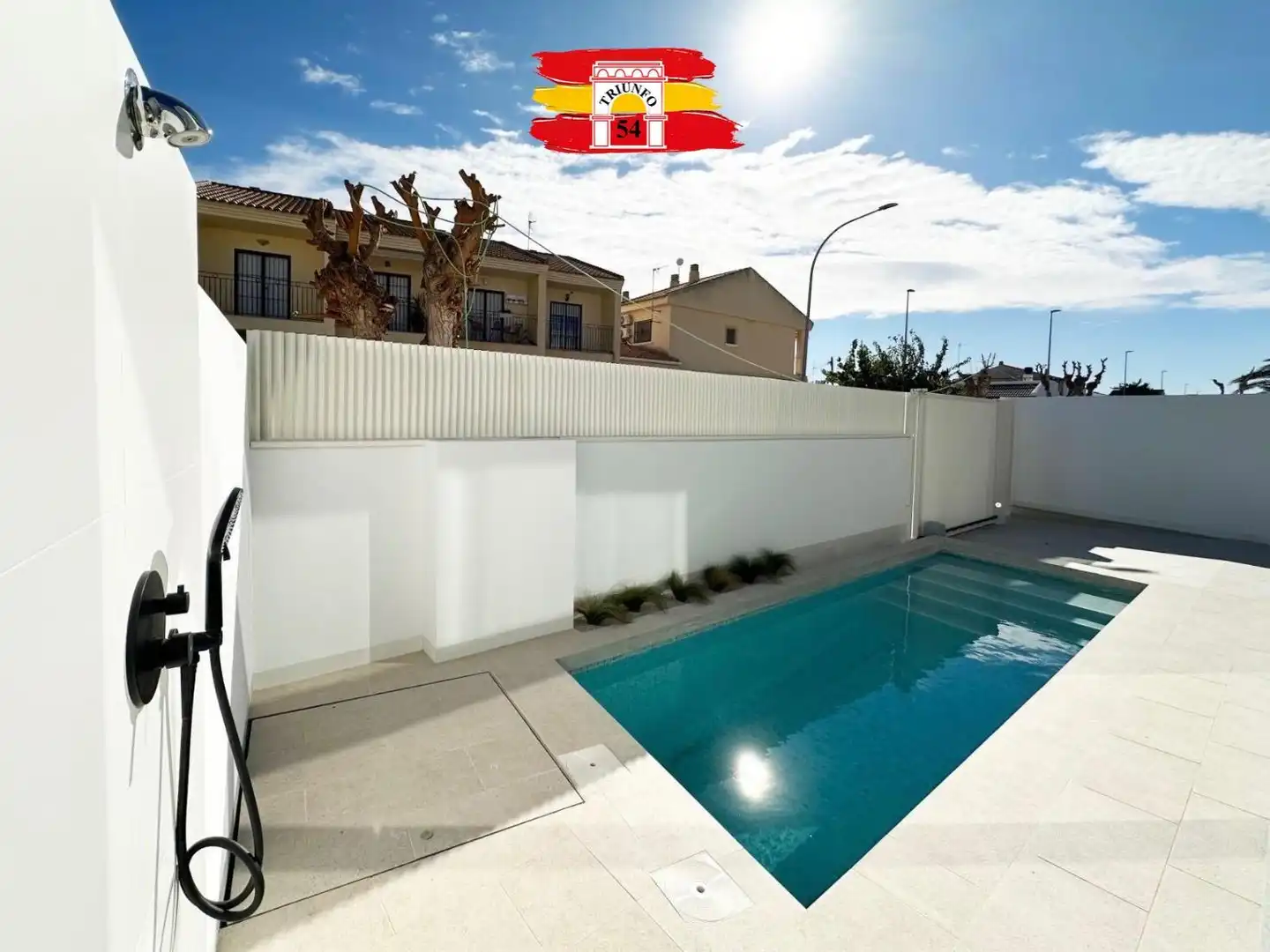 Swimming pool of Houses for sale in Pilar de la Horadada  with Air Conditioner, Heating and Private garden