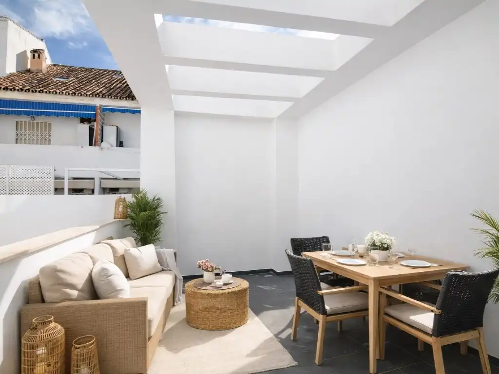 Terrace of Flat for sale in Fuengirola  with Air Conditioner, Terrace and Oven