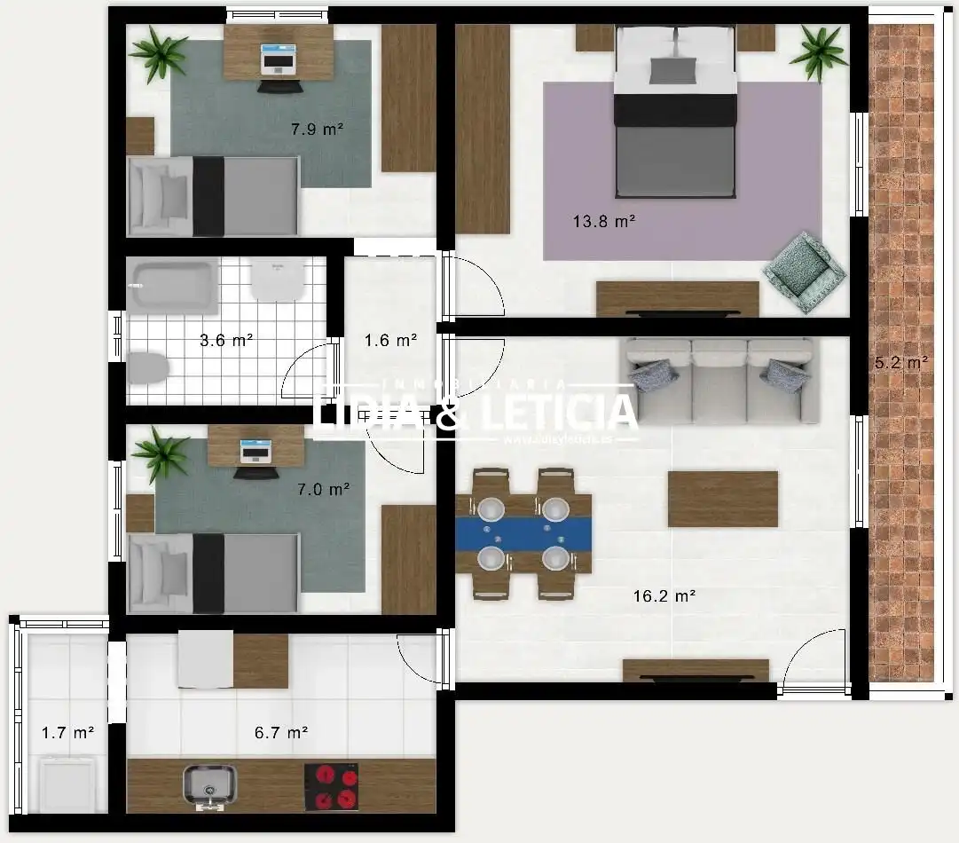 Wohnung mit Terrasse zum Verkauf in Nueva Alcalá, imagen 23