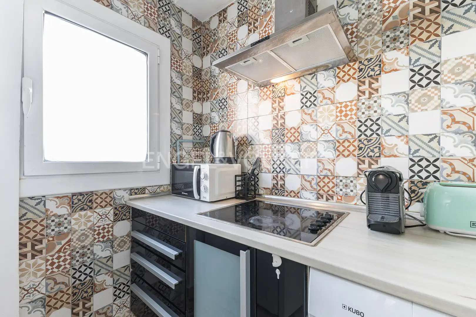 Cocina de Piso en venta en L'Hospitalet de Llobregat con Calefacción