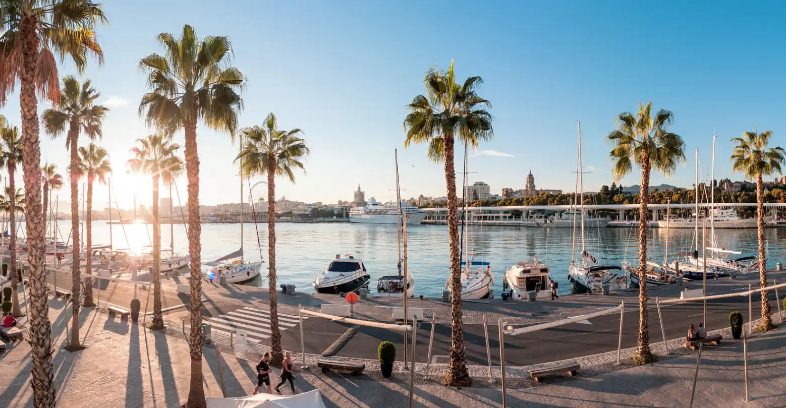 Vista exterior de Apartament en venda en Málaga amb Jardí privat i Piscina