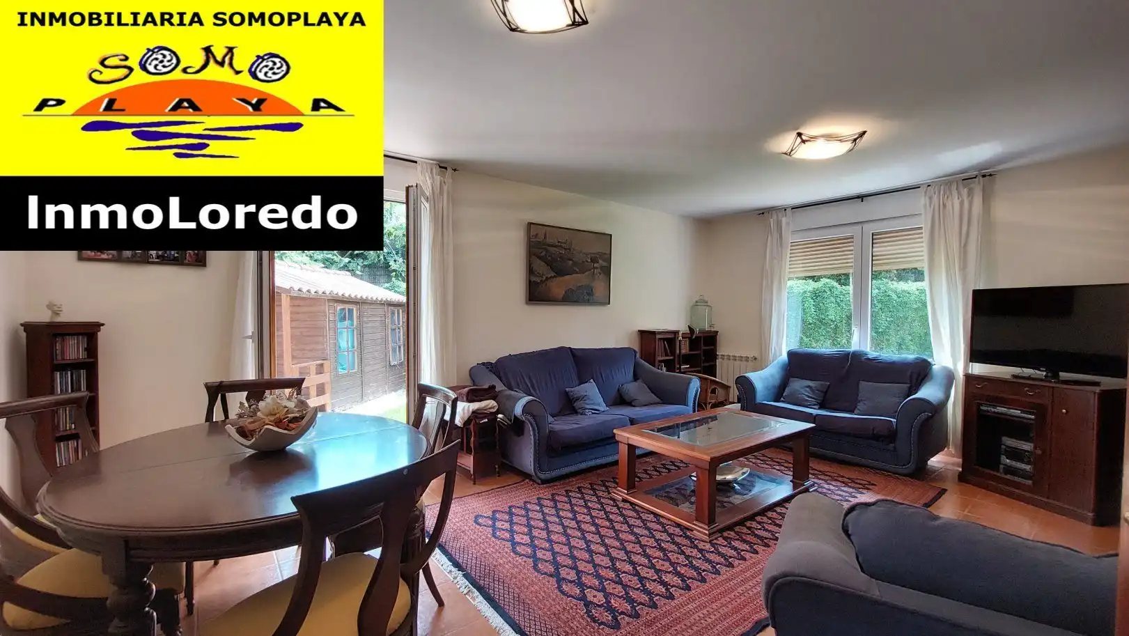 Sala d'estar de Casa o xalet en venda en Ribamontán al Mar amb Calefacció, Jardí privat i Terrassa