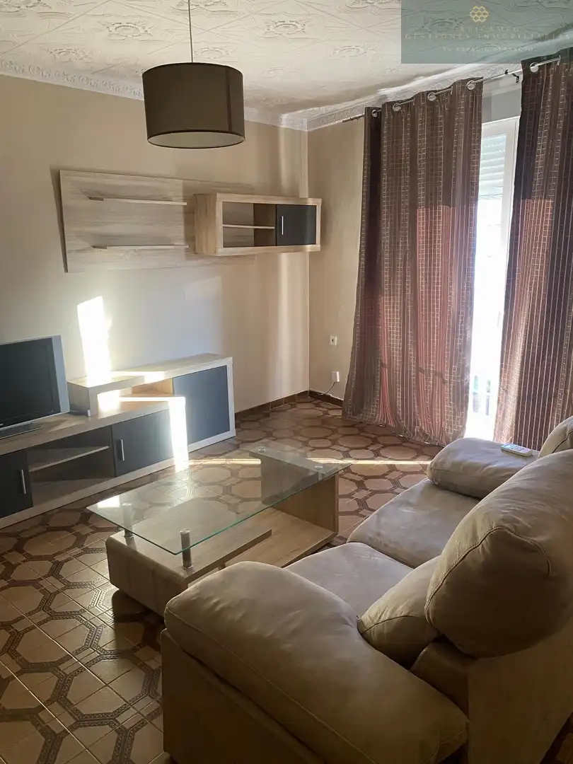 Living room of Flat for rent in Calamonte  with Terrace and Furnished
