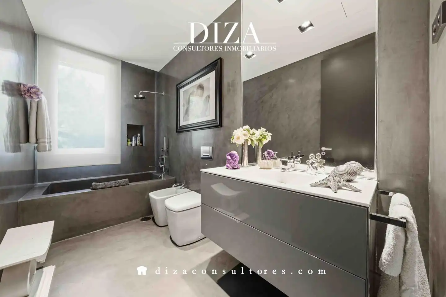 Baño de Casa o chalet en venta en Boadilla del Monte con Aire acondicionado, Calefacción y Jardín privado