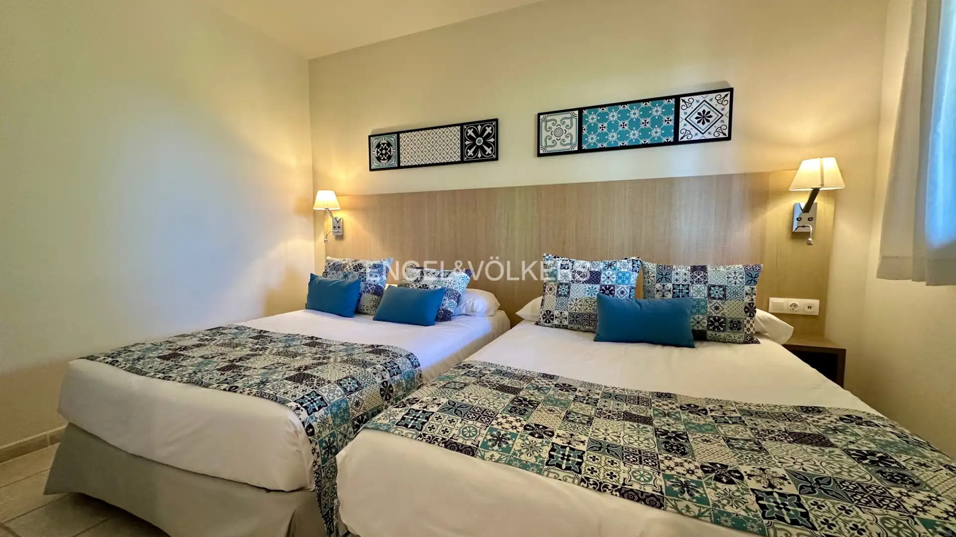 Schlafzimmer von Wohnung zum Verkauf in Mont-roig del Camp mit Klimaanlage, Heizung und Terrasse