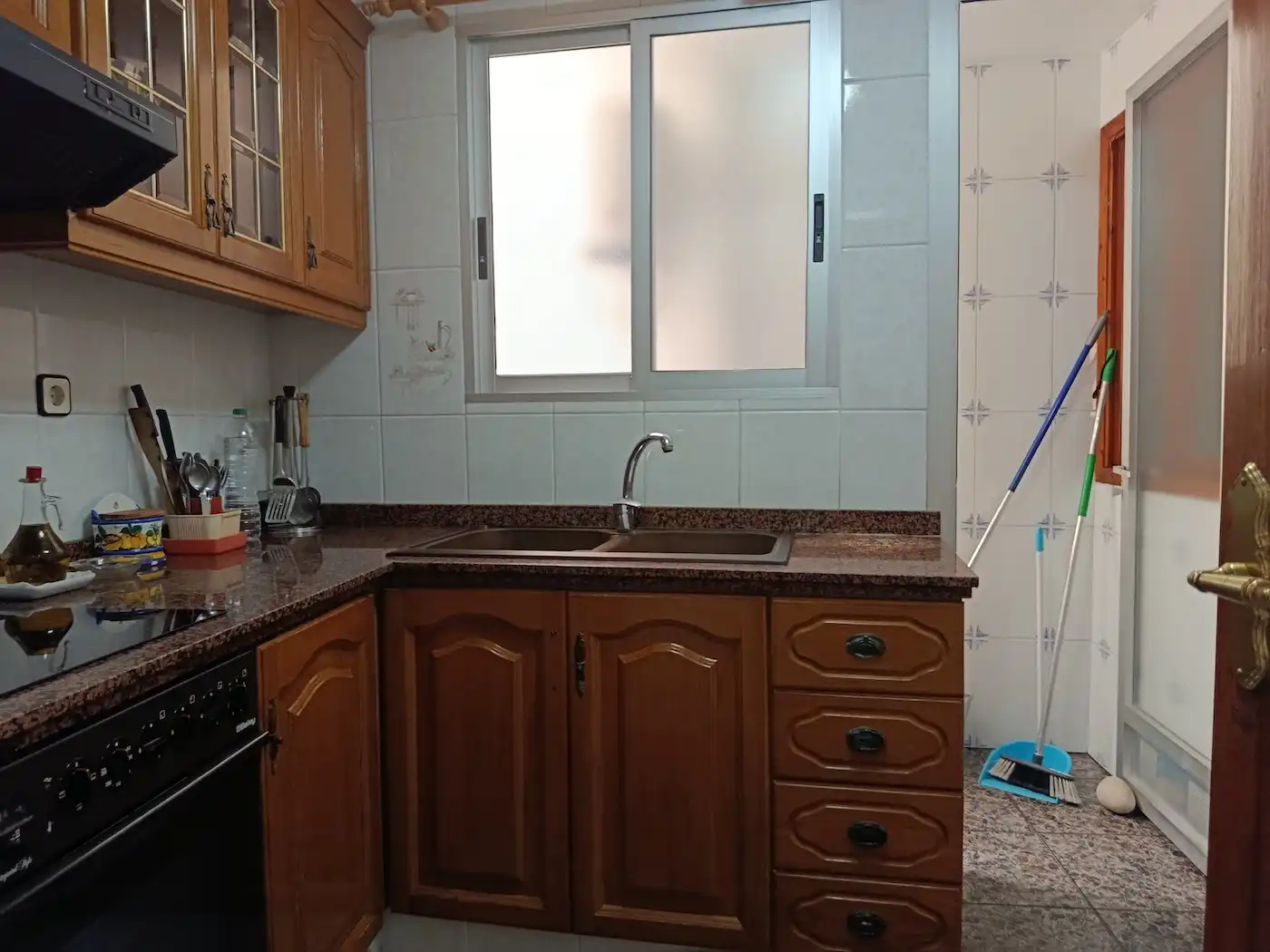 Kitchen of Flat for sale in Cullera  with Air Conditioner and Balcony