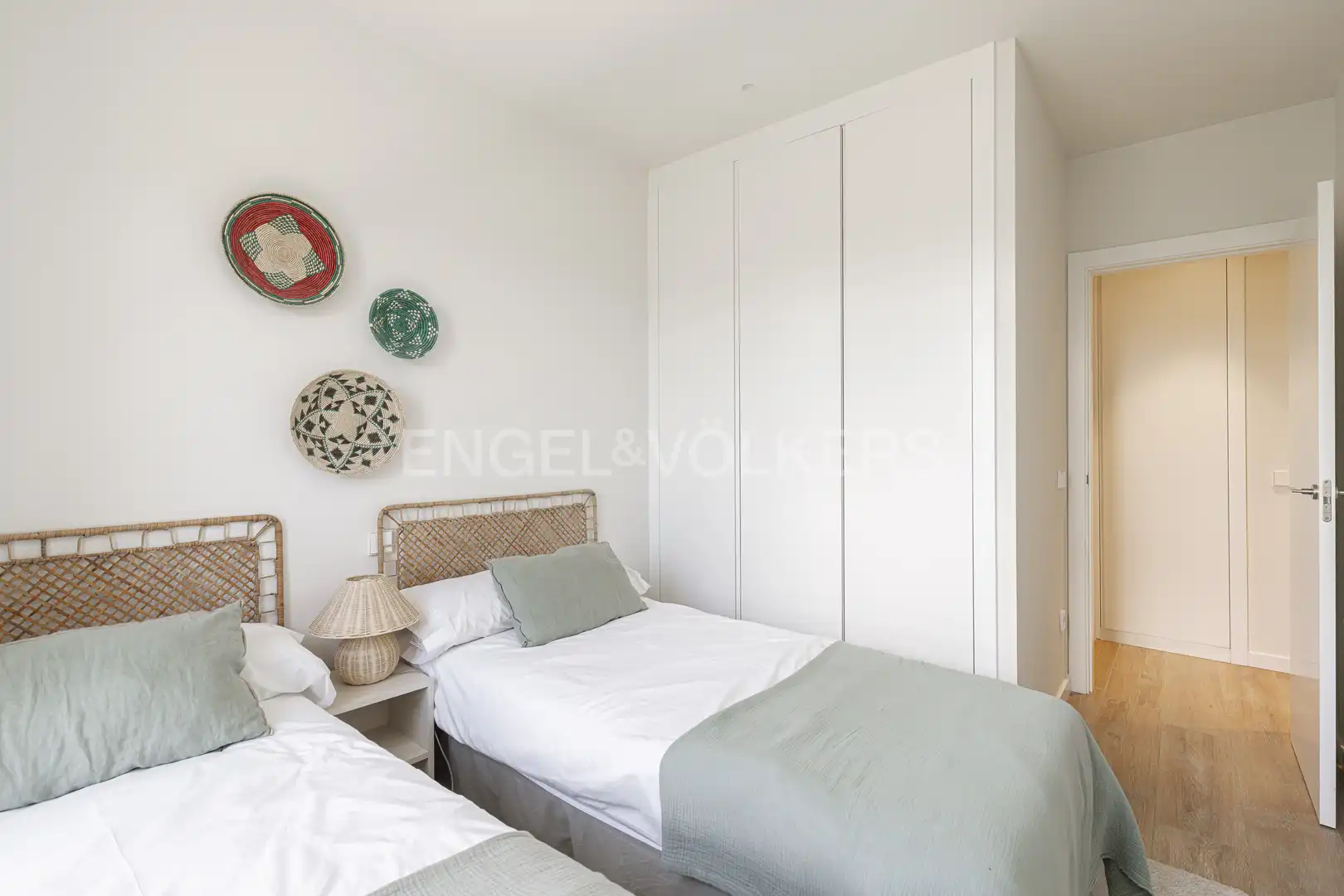 Dormitori de Apartament de lloguer en Boadilla del Monte amb Aire condicionat, Calefacció i Jardí privat