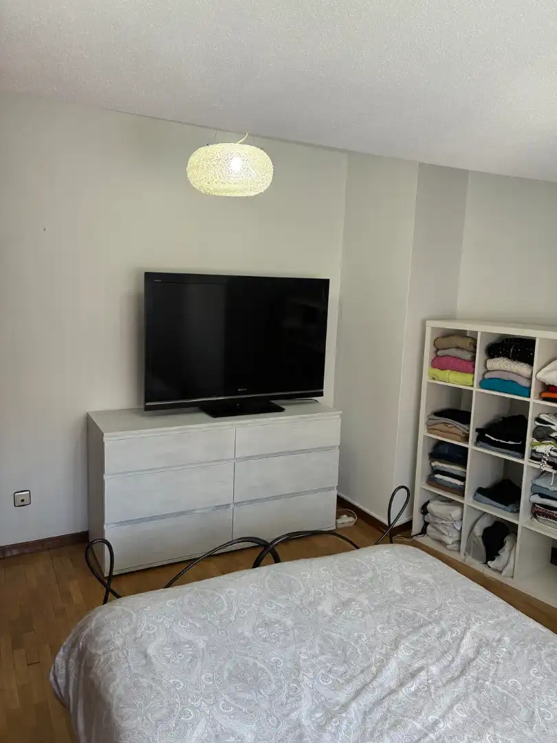 Sala de estar de Dúplex en venta en Velilla de San Antonio con Aire acondicionado, Calefacción y Parquet