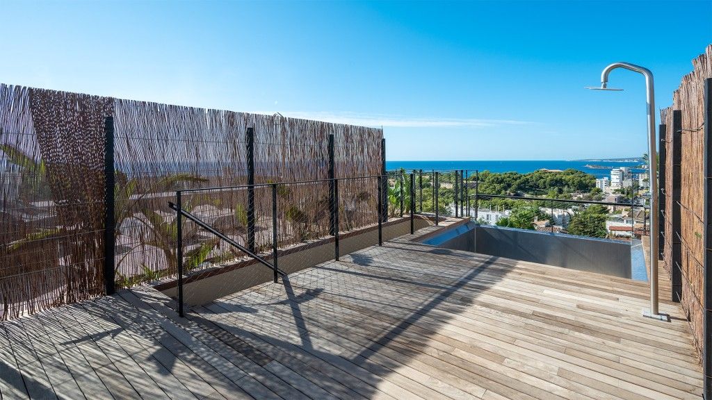Terrace of Attic for sale in  Palma de Mallorca  with Air Conditioner, Heating and Swimming Pool