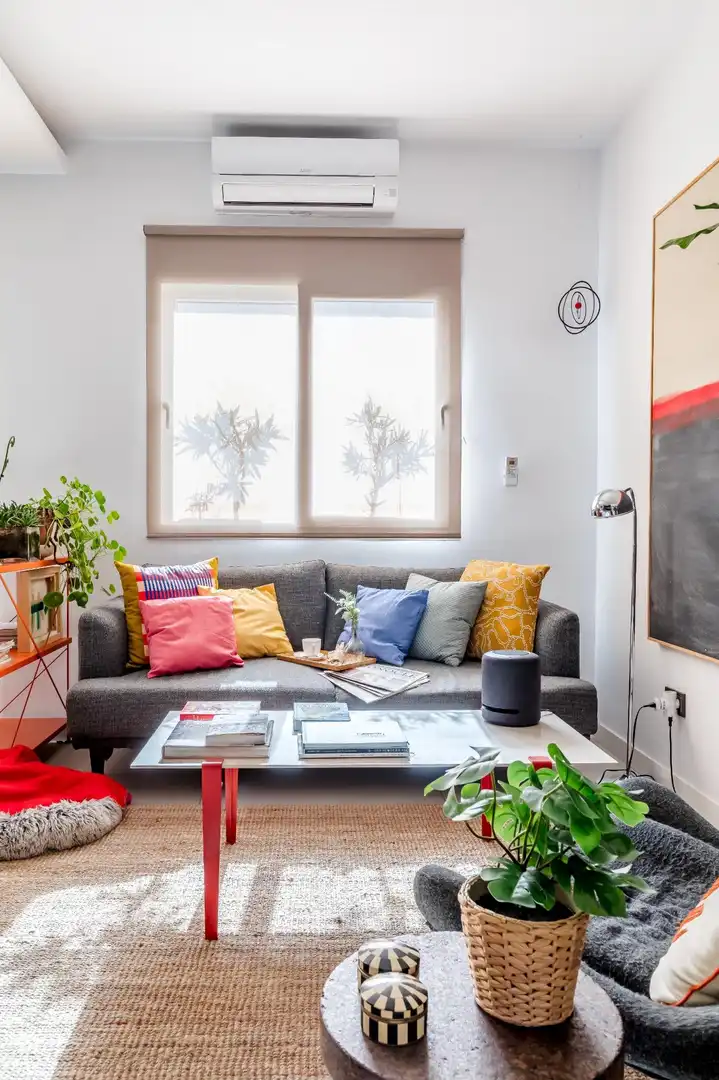Sala de estar de Piso en venta en Madrid con Aire acondicionado, Calefacción y Amueblado