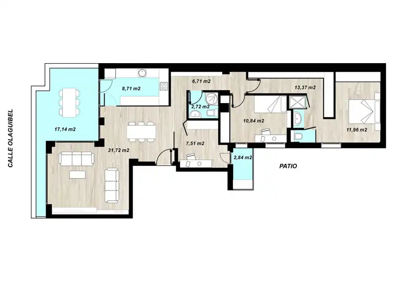 Piso en venta en Vitoria - Gasteiz con Calefacción, Terraza y Trastero