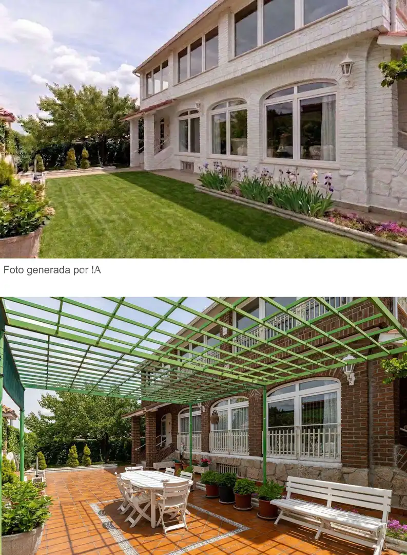 Terraza de Casa o chalet en venta en La Moraleja con Calefacción, Jardín privado y Parquet