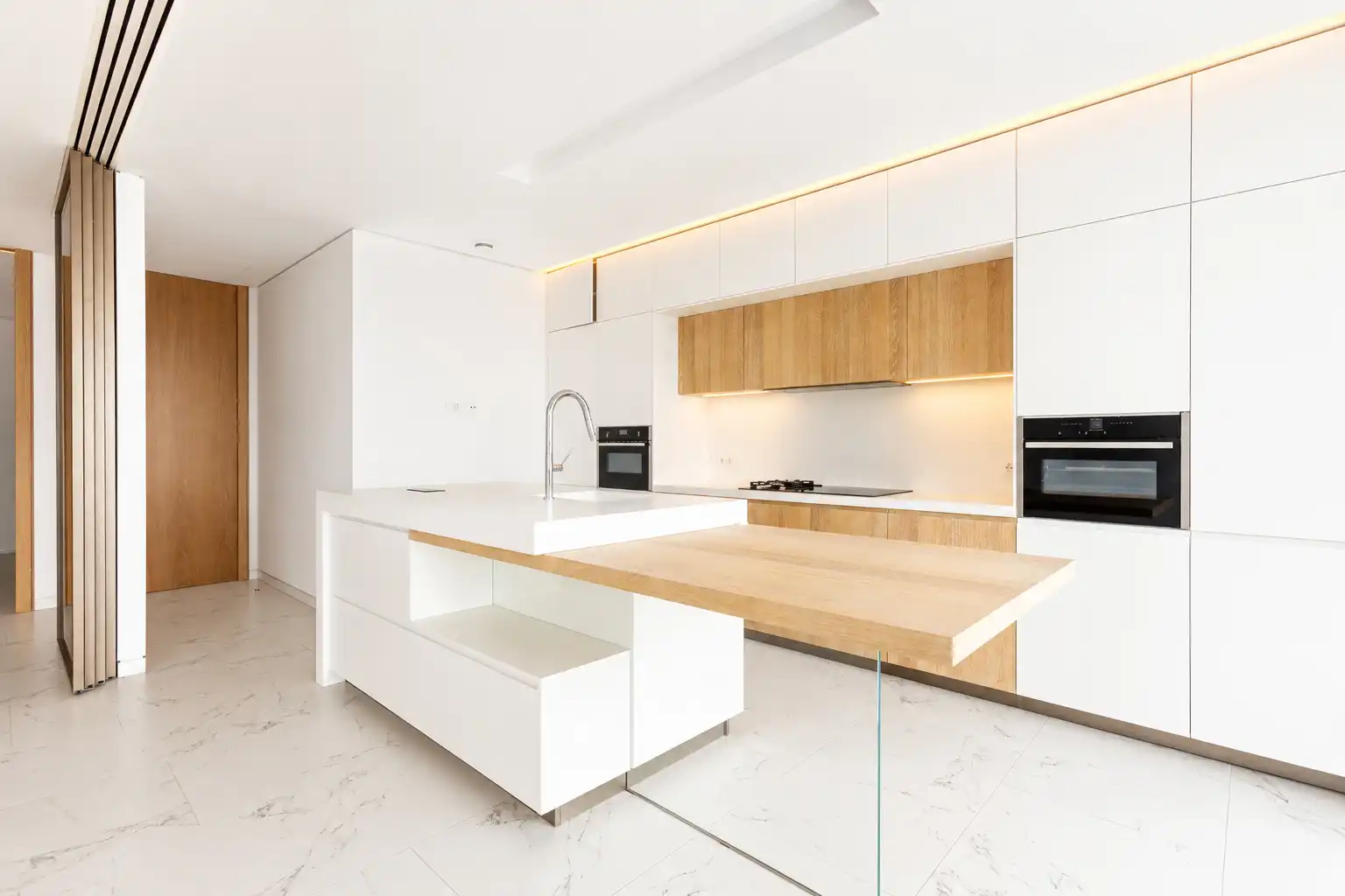 Küche von Wohnung zur Miete in Pozuelo de Alarcón mit Klimaanlage, Heizung und Abstellraum