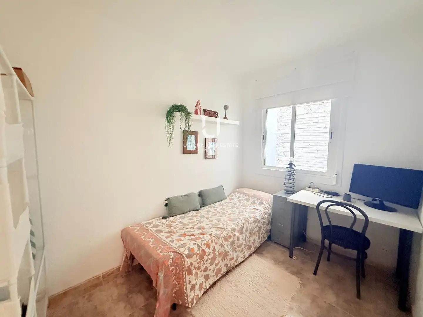 Bedroom of Flat for rent in L'Hospitalet de Llobregat  with Air Conditioner, Heating and Furnished