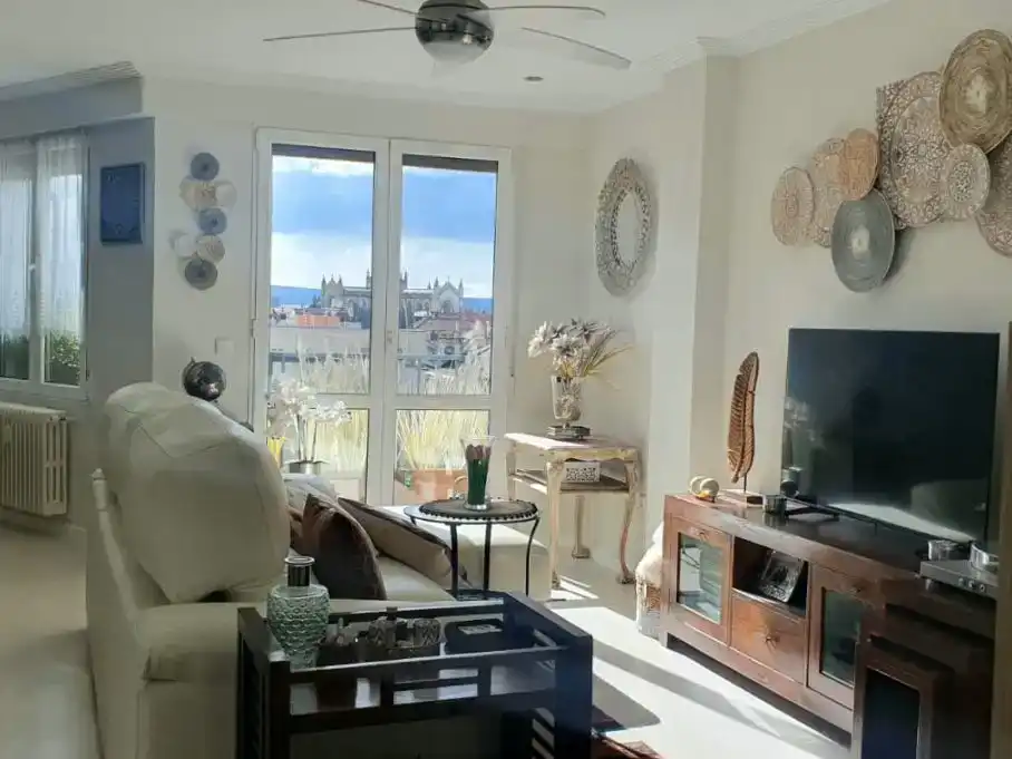 Sala de estar de Piso en venta en Vitoria - Gasteiz con Aire acondicionado