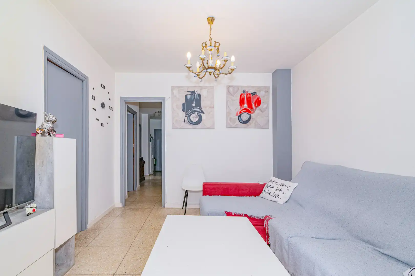 Wohnzimmer von Wohnung zum Verkauf in Granada mit Balkon