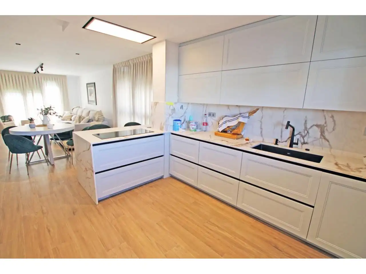 Kitchen of Detached homes for sale in Guadalajara  with Heating, Private garden and Swimming Pool