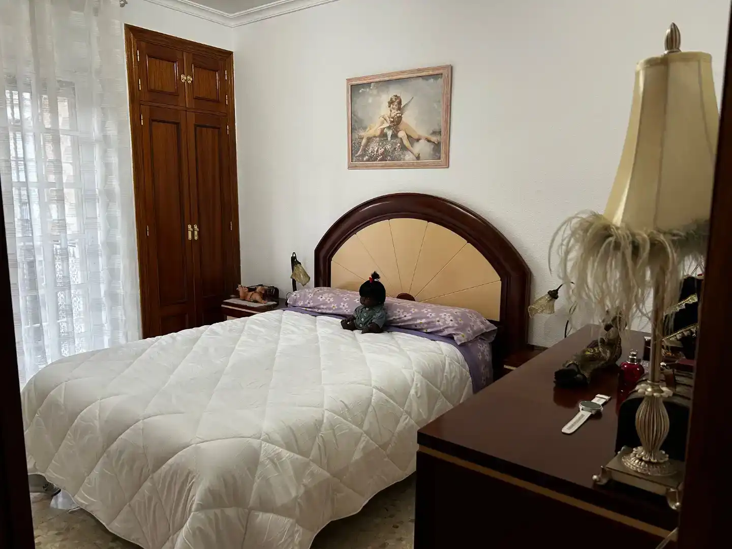 Dormitori de Casa adosada en venda en La Rinconada amb Aire condicionat i Balcó
