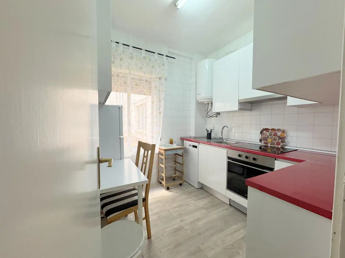 Cocina de Piso de alquiler en Ávila con Parquet y Amueblado