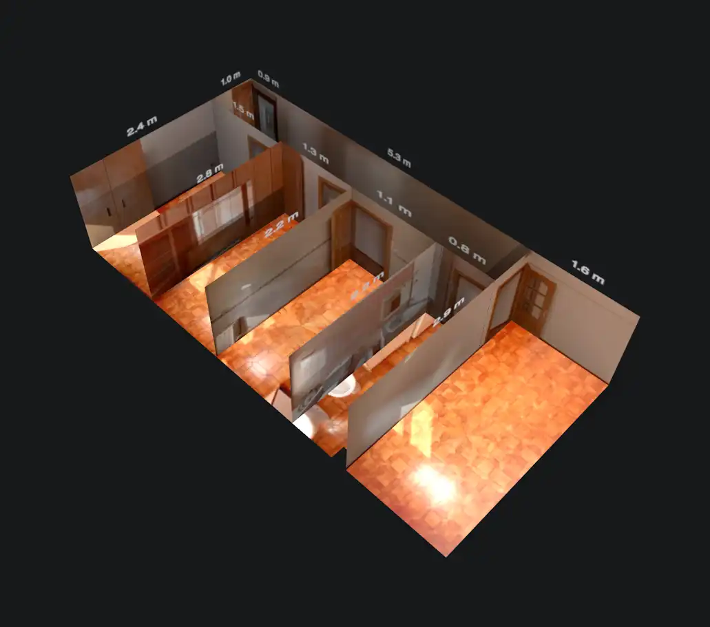 Bedroom of Flat for sale in Zaragoza  with Heating