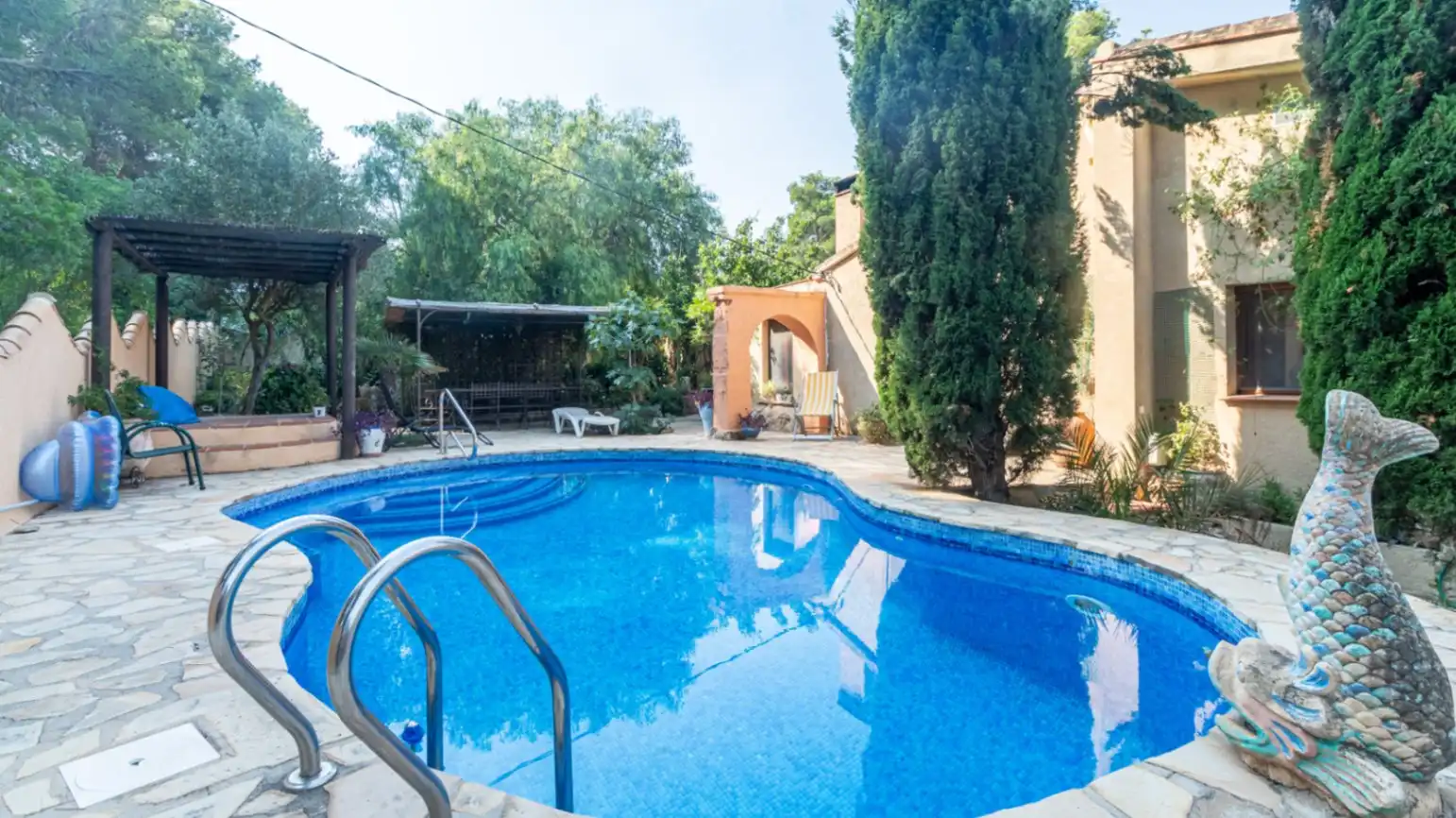 Swimming pool of Houses for sale in Jávea / Xàbia  with Air Conditioner, Heating and Private garden
