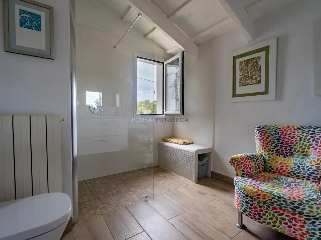 Baño de Finca rústica en venta en Es Castell