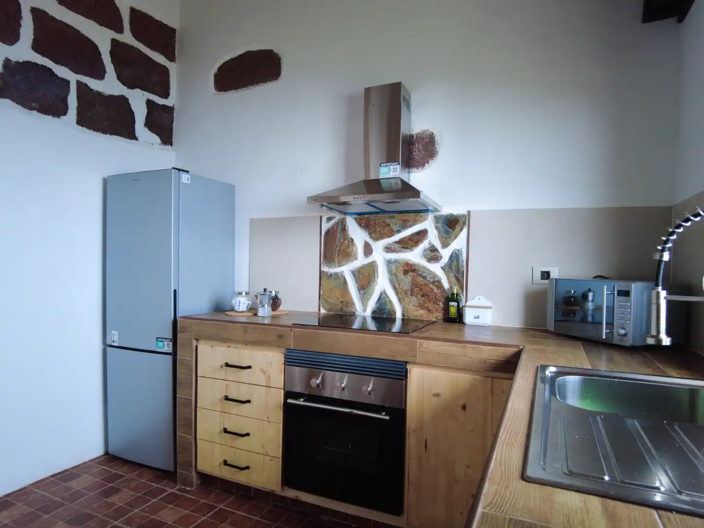 Cocina de Casa o chalet de alquiler en San Cristóbal de la Laguna con Aire acondicionado, Calefacción y Jardín privado