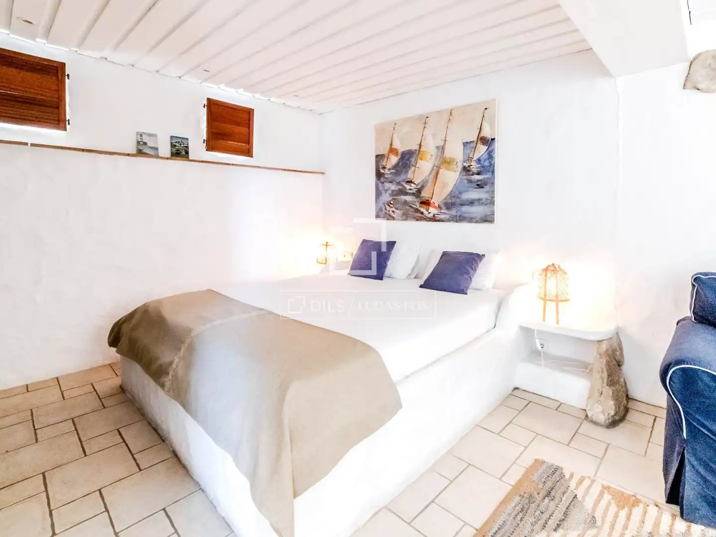Habitación de Finca rústica en venta en Canyelles con Aire acondicionado, Calefacción y Jardín privado