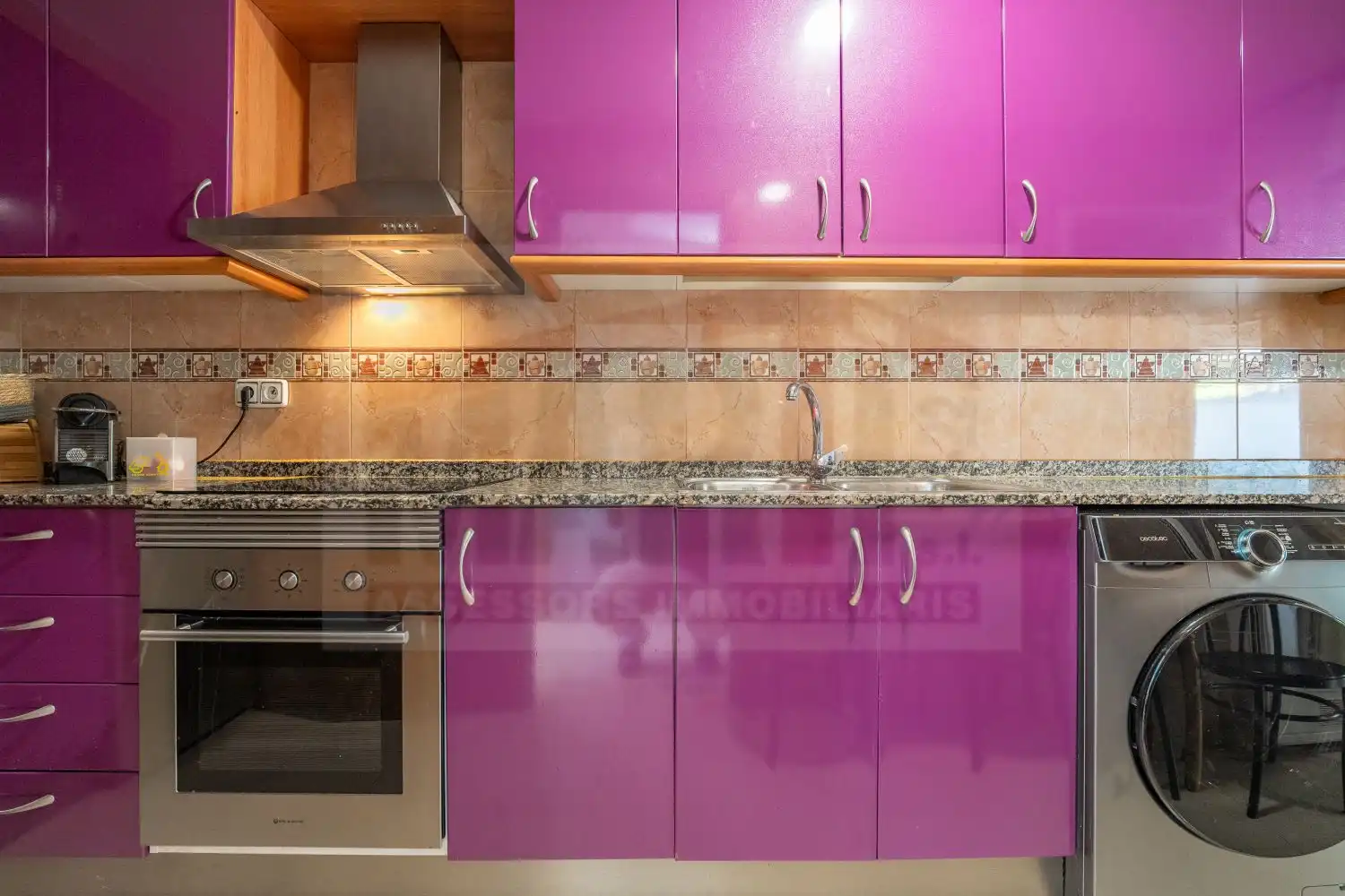 Cocina de Casa adosada en venta en Constantí con Aire acondicionado, Calefacción y Jardín privado