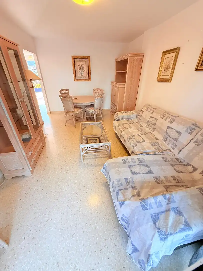 Living room of Flat for sale in Pizarra  with Air Conditioner, Terrace and Storage room
