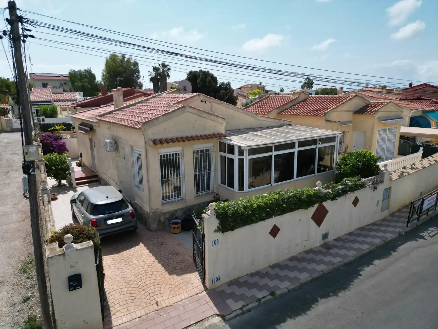 Vista exterior de Casa o chalet en venta en San Fulgencio con Aire acondicionado, Terraza y Trastero