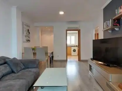 Living room of Flat for sale in Dénia  with Air Conditioner, Terrace and Balcony