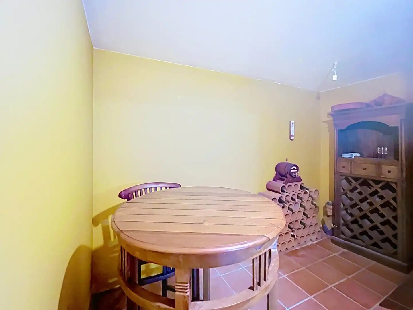 Comedor de Casa adosada en venta en Santiago de Compostela  con Calefacción, Terraza y Piscina comunitaria