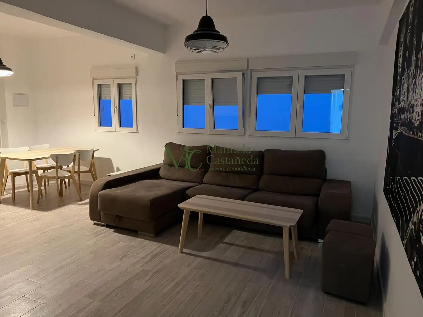Sala de estar de Piso de alquiler en Mérida con Aire acondicionado y Amueblado