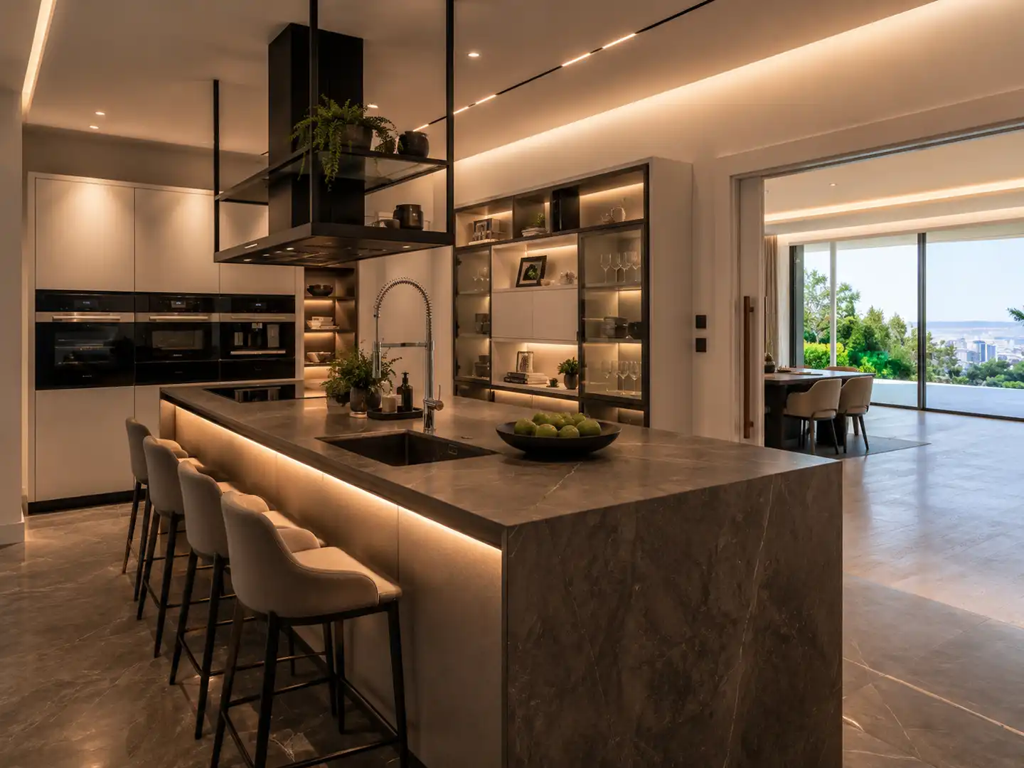 Kitchen of Houses for sale in Barcelona  with Air Conditioner, Heating and Private garden