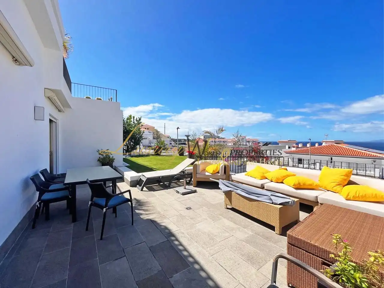 Terrassa de Casa o xalet en venda en Santiago del Teide amb Aire condicionat, Terrassa i Piscina