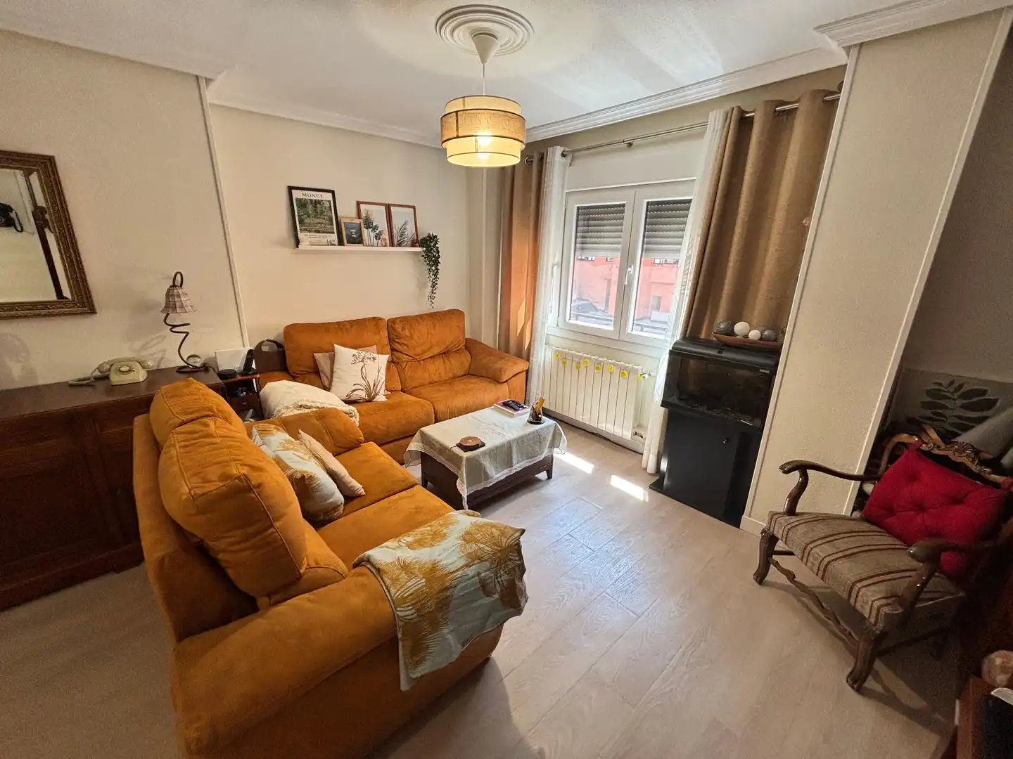 Wohnzimmer von Wohnung zum Verkauf in Madrid mit Klimaanlage, Heizung und Abstellraum