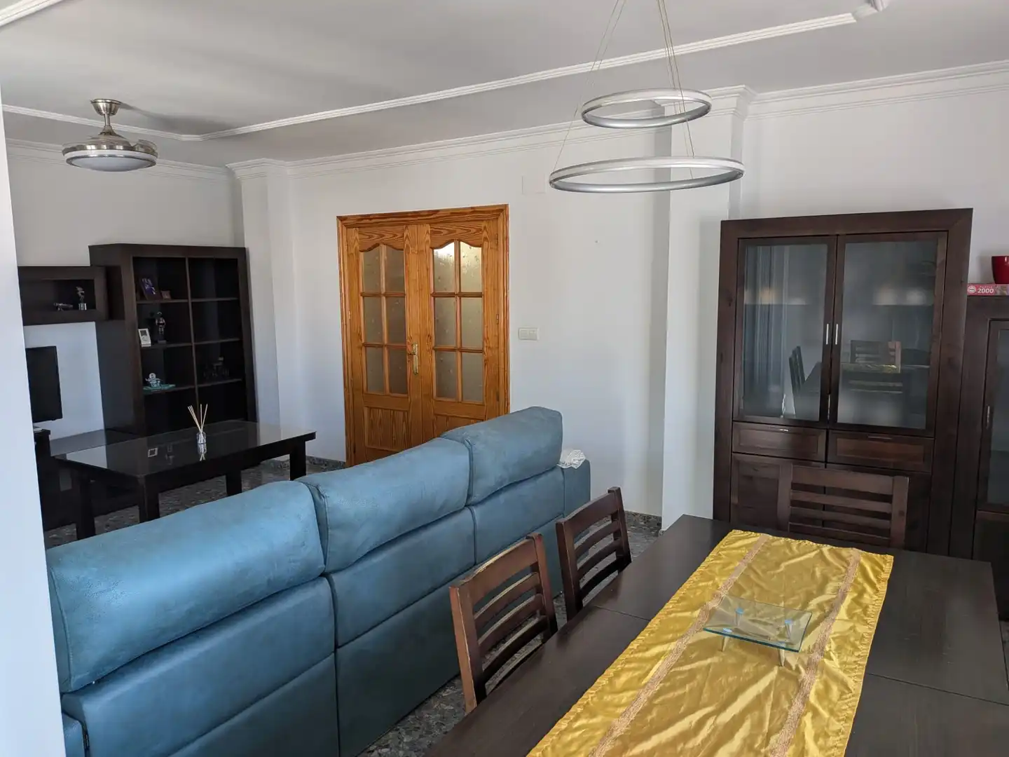 Living room of Flat for rent in Alhendín  with Air Conditioner, Heating and Terrace
