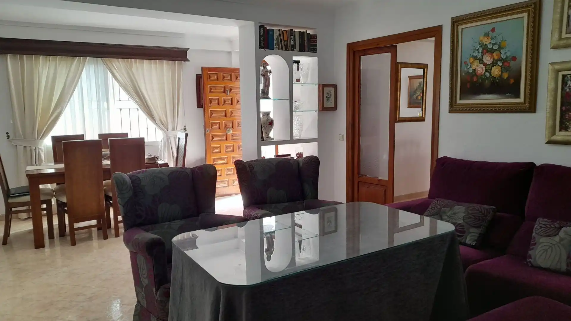 Esszimmer von Country house zum Verkauf in Mojácar mit Klimaanlage, Heizung und Terrasse