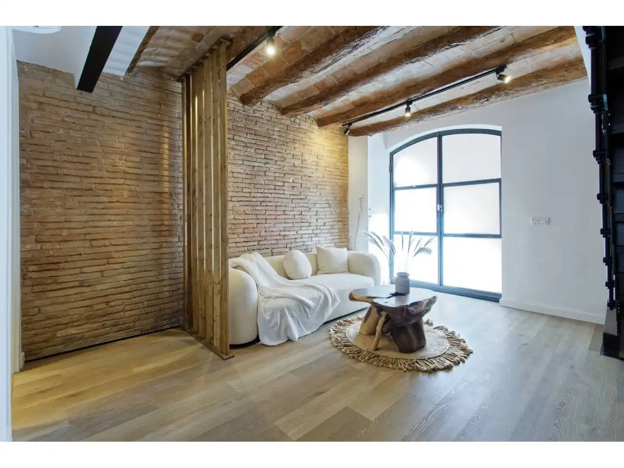 Wohnzimmer von Wohnungen zum Verkauf in Barcelona mit Klimaanlage, Heizung und Parkett