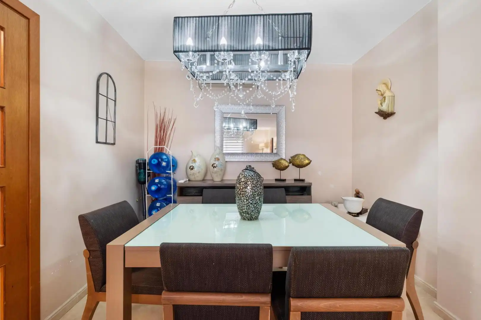 Dining room of Apartments for sale in Girona