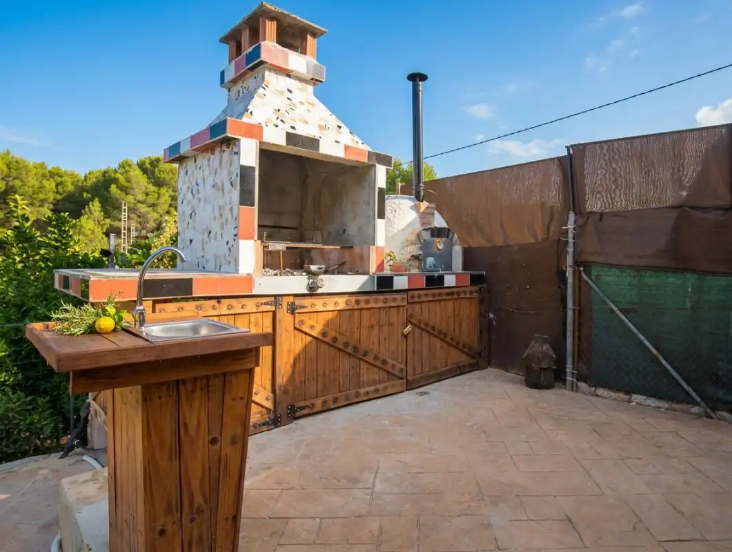 Terraza de Casa o chalet en venta en Simat de la Valldigna con Calefacción, Jardín privado y Terraza