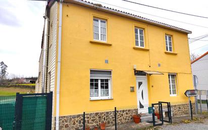 Exterior view of House or chalet for sale in O Pino   with Heating, Private garden and Terrace